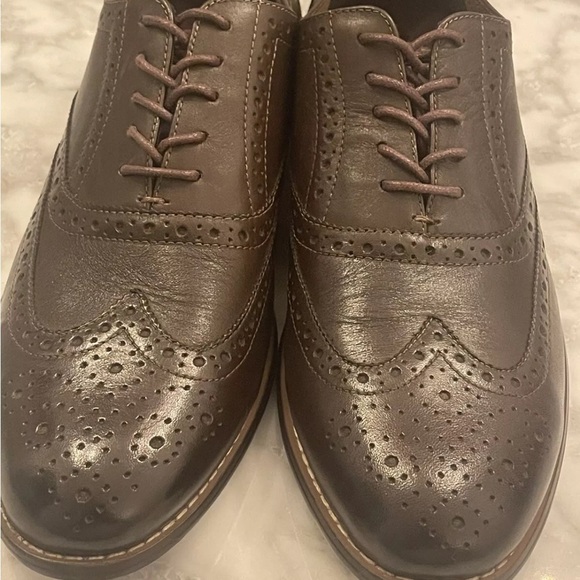 Mens NWOB size 9M Nunn Bush brown leather oxford dress shoes - Picture 2 of 7